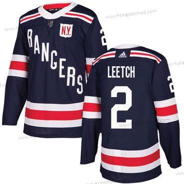 Adidas Muž New York Rangers #2 Brian Leetch Námořnictvo Modrý Autentické 2018 Zimní Klasický Sešitý NHL Dres