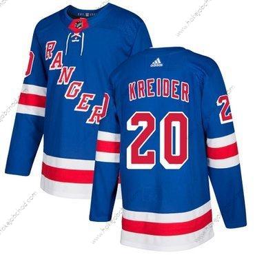 Adidas Muž New York Rangers #20 Chris Kreider Royal Modrý Domácí Autentické Sešitý NHL Dres