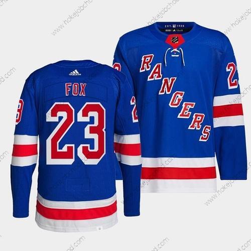 Adidas Muž New York Rangers #23 Adam Fox Royal Modrý Sešitý Dres