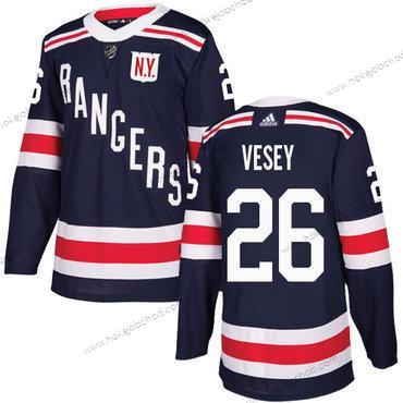 Adidas Muž New York Rangers #26 Jimmy Vesey Námořnictvo Modrý Autentické 2018 Zimní Klasický Sešitý NHL Dres