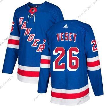 Adidas Muž New York Rangers #26 Jimmy Vesey Royal Modrý Domácí Autentické Sešitý NHL Dres