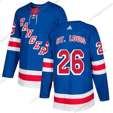 Adidas Muž New York Rangers #26 Martin St.Louis Royal Modrý Domácí Autentické Sešitý NHL Dres