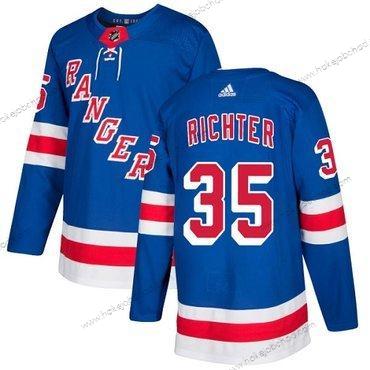 Adidas Muž New York Rangers #35 Mike Richter Royal Modrý Domácí Autentické Sešitý NHL Dres