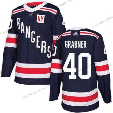 Adidas Muž New York Rangers #40 Michael Grabner Námořnictvo Modrý Autentické 2018 Zimní Klasický Sešitý NHL Dres