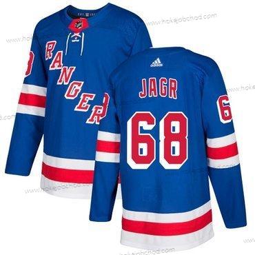 Adidas Muž New York Rangers #68 Jaromir Jagr Royal Modrý Domácí Autentické Sešitý NHL Dres