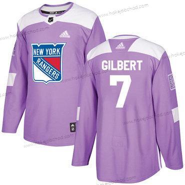 Adidas Muž New York Rangers #7 Rod Gilbert Nachový Autentické Bojuje proti rakovině Sešitý NHL Dres