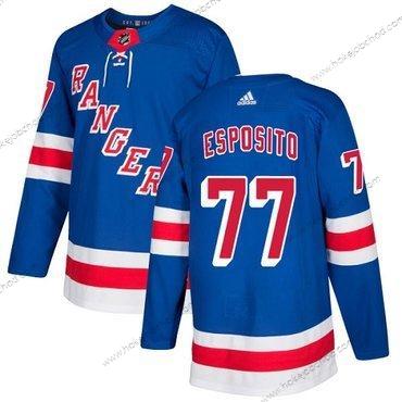 Adidas Muž New York Rangers #77 Phil Esposito Royal Modrý Domácí Autentické Sešitý NHL Dres