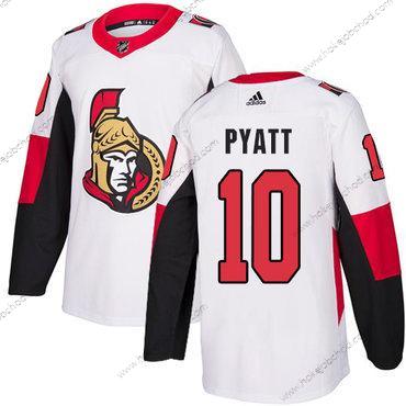 Adidas Muž Ottawa Senators #10 Tom Pyatt Autentické Bílý Venkovní NHL Dres