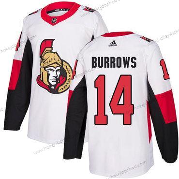 Adidas Muž Ottawa Senators #14 Alexandre Burrows Autentické Bílý Venkovní NHL Dres