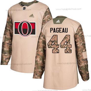 Adidas Muž Ottawa Senators #44 Jean-Gabriel Pageau Camo Autentické 2017 Veterans Day Sešitý NHL Dres