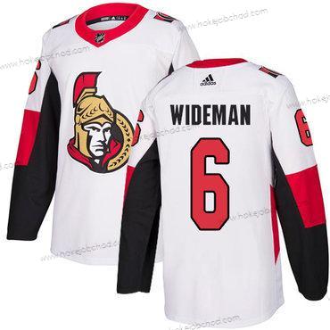 Adidas Muž Ottawa Senators #6 Chris Wideman Autentické Bílý Venkovní NHL Dres