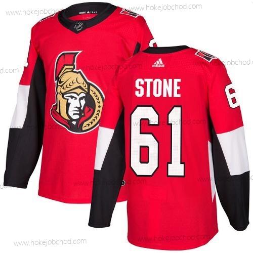 Adidas Muž Ottawa Senators #61 Mark Stone Červené Domácí Autentické Sešitý NHL Dres