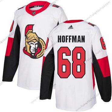 Adidas Muž Ottawa Senators #68 Mike Hoffman Autentické Bílý Venkovní NHL Dres