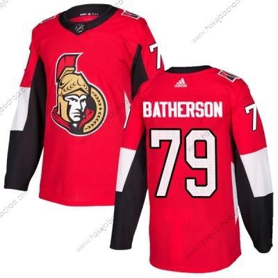 Adidas Muž Ottawa Senators #79 Drake Batherson Domácí Autentické Červené Dres