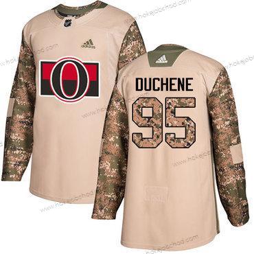 Adidas Muž Ottawa Senators #95 Matt Duchene Camo Autentické 2017 Veterans Day Sešitý NHL Dres