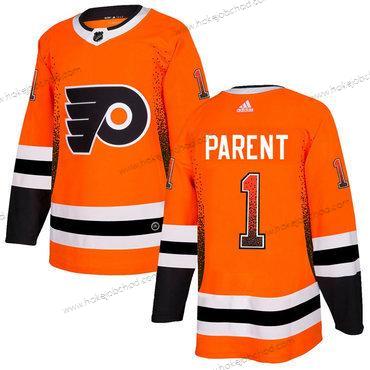 Adidas Muž Philadelphia Flyers #1 Bernie Parent Oranžová Dres