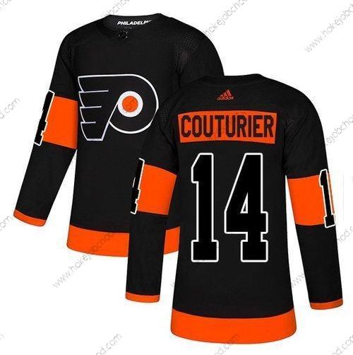 Adidas Muž Philadelphia Flyers #14 Sean Couturier Černá NHL Náhradní Dres