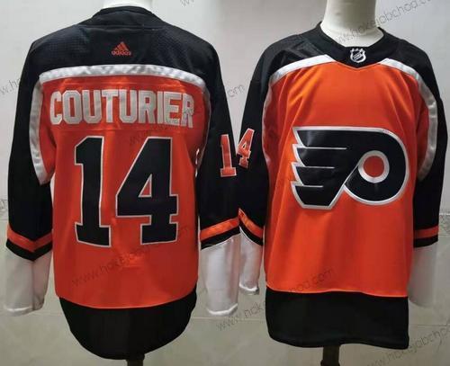 Adidas Muž Philadelphia Flyers #14 Sean Couturier Oranžová 2020-21 Sešitý NHL Dres