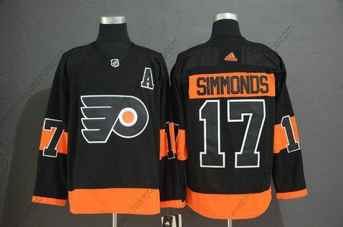 Adidas Muž Philadelphia Flyers #17 Wayne Simmonds Černá Náhradní Dres