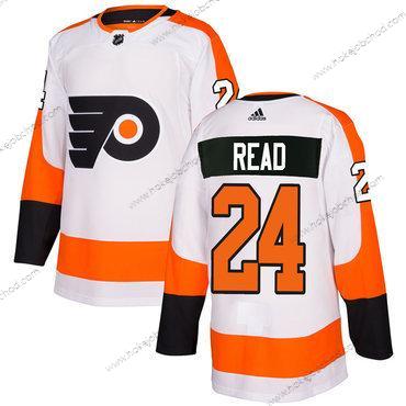 Adidas Muž Philadelphia Flyers #24 Matt Read Bílý Autentické Sešitý NHL Dres