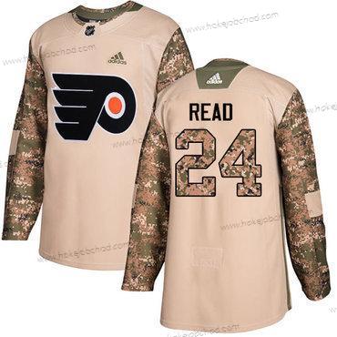 Adidas Muž Philadelphia Flyers #24 Matt Read Camo Autentické 2017 Veterans Day Sešitý NHL Dres