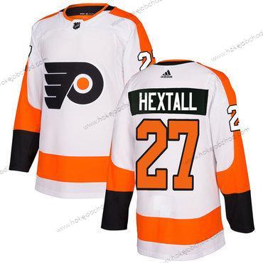 Adidas Muž Philadelphia Flyers #27 Ron Hextall Bílý Autentické Sešitý NHL Dres