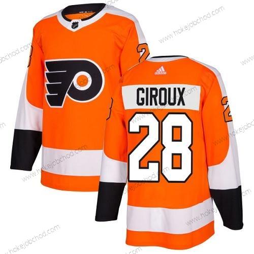 Adidas Muž Philadelphia Flyers #28 Claude Giroux Oranžová Domácí Autentické Sešitý NHL Dres