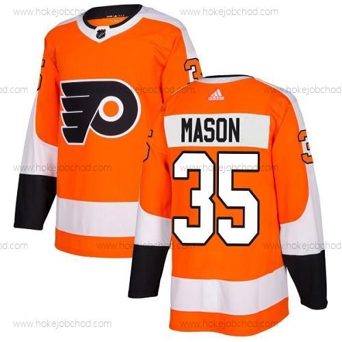 Adidas Muž Philadelphia Flyers #35 Steve Mason Oranžová Domácí Autentické Sešitý NHL Dres