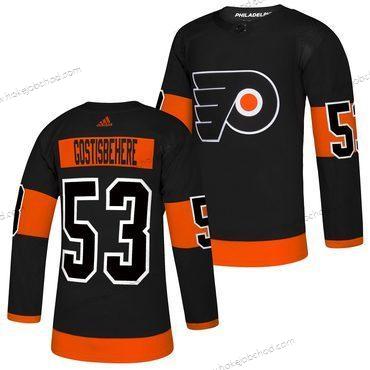 Adidas Muž Philadelphia Flyers #53 Shayne Gostisbehere Černá Náhradní Dres