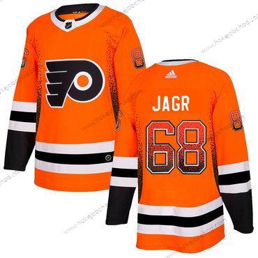 Adidas Muž Philadelphia Flyers #68 Jaromir Jagr Oranžová Dres