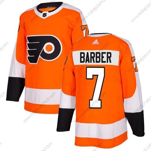 Adidas Muž Philadelphia Flyers #7 Bill Barber Oranžová Domácí Autentické Sešitý NHL Dres