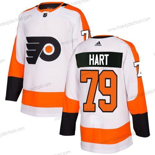 Adidas Muž Philadelphia Flyers #79 Carter Hart Bílý Autentické Sešitý NHL Dres