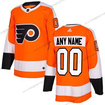 Adidas Muž Philadelphia Flyers Přizpůsobené Oranžová Domácí Autentické Sešitý NHL Dres