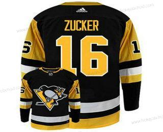 Adidas Muž Pittsburgh Penguins #16 Jason Zucker Černá Sešitý NHL Dres