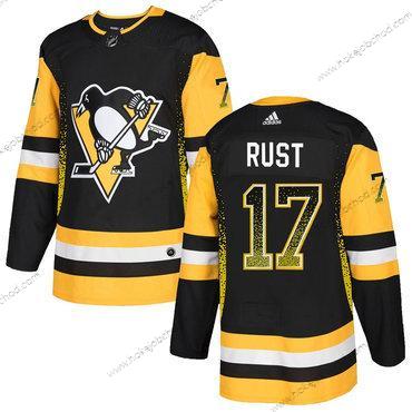 Adidas Muž Pittsburgh Penguins #17 Bryan Rust Černá Dres