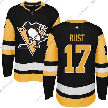 Adidas Muž Pittsburgh Penguins #17 Bryan Rust Černá Náhradní Autentické Sešitý NHL Dres