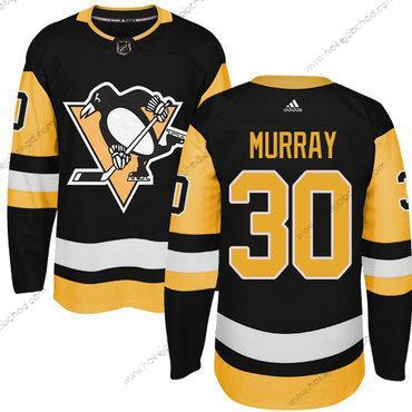 Adidas Muž Pittsburgh Penguins #30 Matt Murray Černá Náhradní Autentické Sešitý NHL Dres