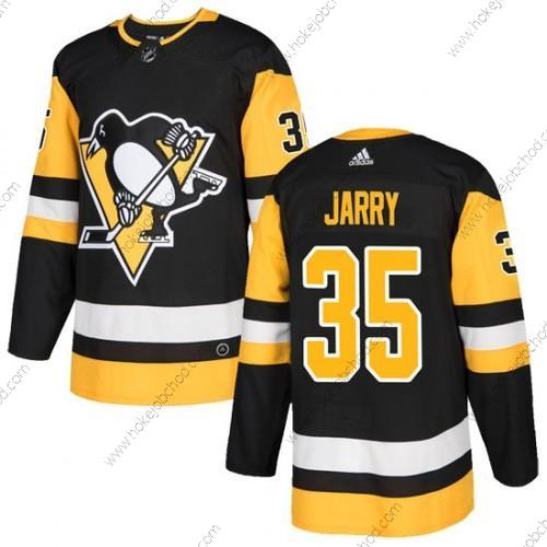 Adidas Muž Pittsburgh Penguins #35 Tristan Jarry Černá Sešitý NHL Dres