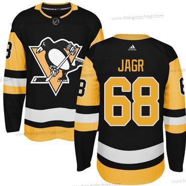 Adidas Muž Pittsburgh Penguins #68 Jaromir Jagr Černá Náhradní Autentické Sešitý NHL Dres