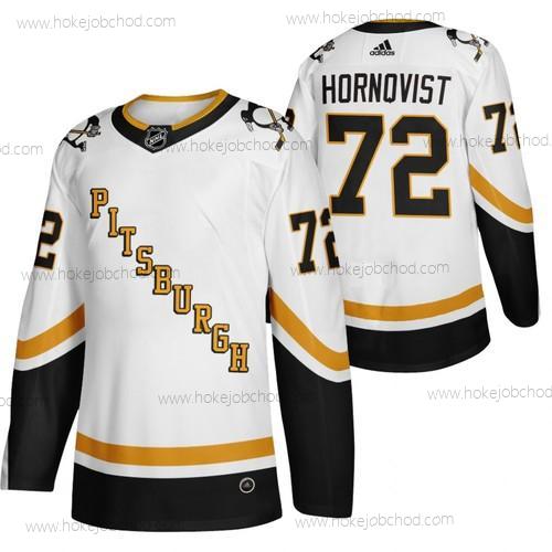 Adidas Muž Pittsburgh Penguins #72 Patric Hornqvist Bílý 2020-21 Obrácený Retro Náhradní NHL Dres