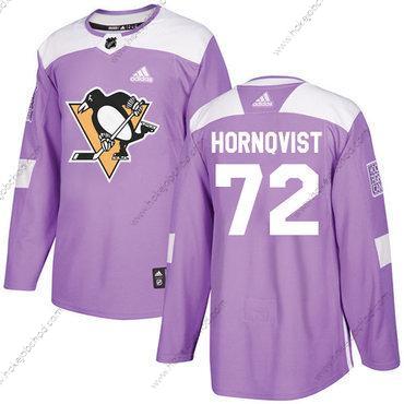 Adidas Muž Pittsburgh Penguins #72 Patric Hornqvist Nachový Autentické Bojuje proti rakovině Sešitý NHL Dres