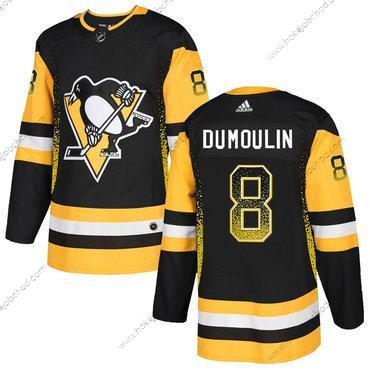 Adidas Muž Pittsburgh Penguins #8 Brian Dumoulin Černá Dres