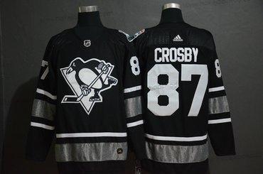 Adidas Muž Pittsburgh Penguins 87 Sidney Crosby Černá 2019 NHL All-Star Game Dres