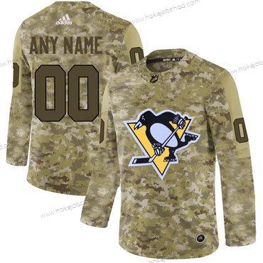 Adidas Muž Pittsburgh Penguins Přizpůsobené Camo Dres