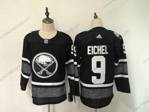 Adidas Muž Sabres 9 Jack Eichel Černá 2019 NHL All-Star Game Parley Autentické Hráč Dres