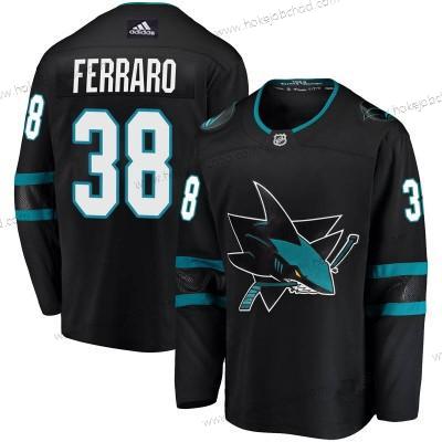 Adidas Muž San Jose Sharks #38 Mario Ferraro Breakaway Černá Dres