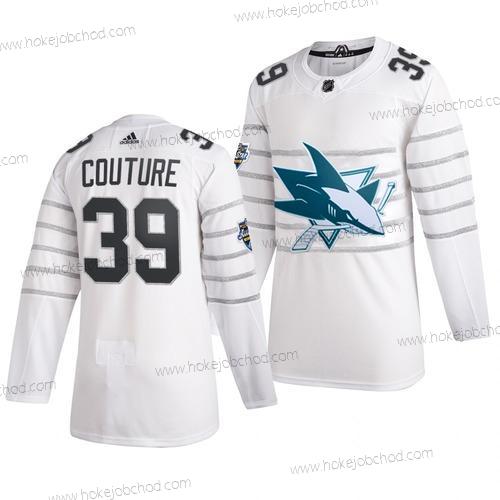 Adidas Muž San Jose Sharks #39 Logan Couture Bílý 2020 NHL All-Star Game Dres