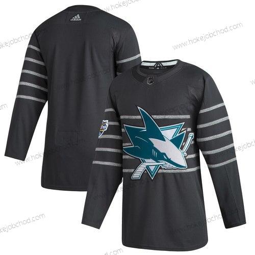 Adidas Muž San Jose Sharks Prázdný Šedá 2020 NHL All-Star Game Dres