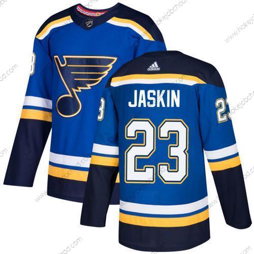 Adidas Muž St. Louis Blues #23 Dmitrij Jaskin Modrý Domácí Autentické Sešitý NHL Dres