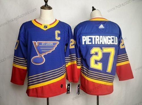 Adidas Muž St. Louis Blues 27 Alex Pietrangelo Modrý Dres